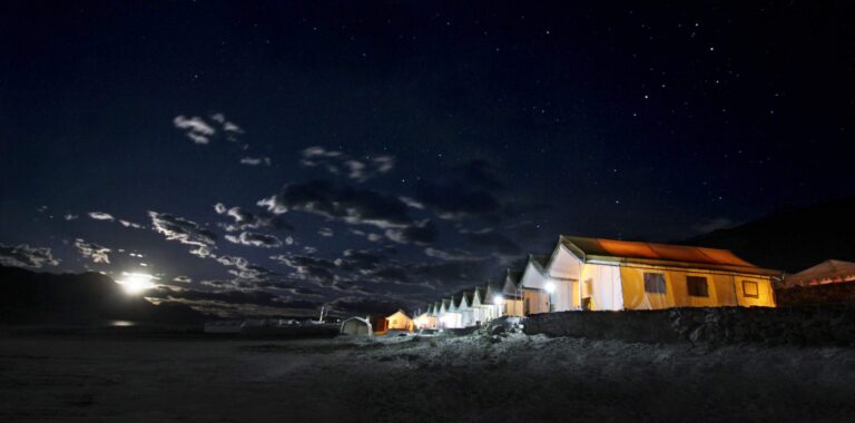 Night Stay Near Pangong Lake