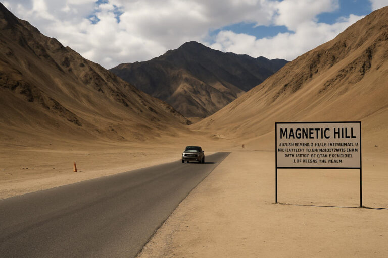 magnetic hill of ladakh