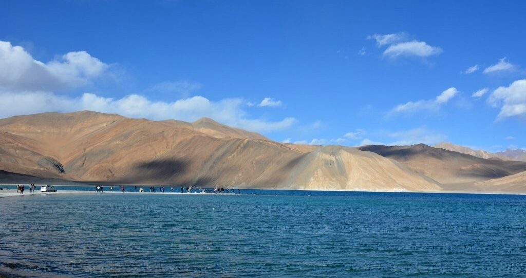 pangong lake at lukung village